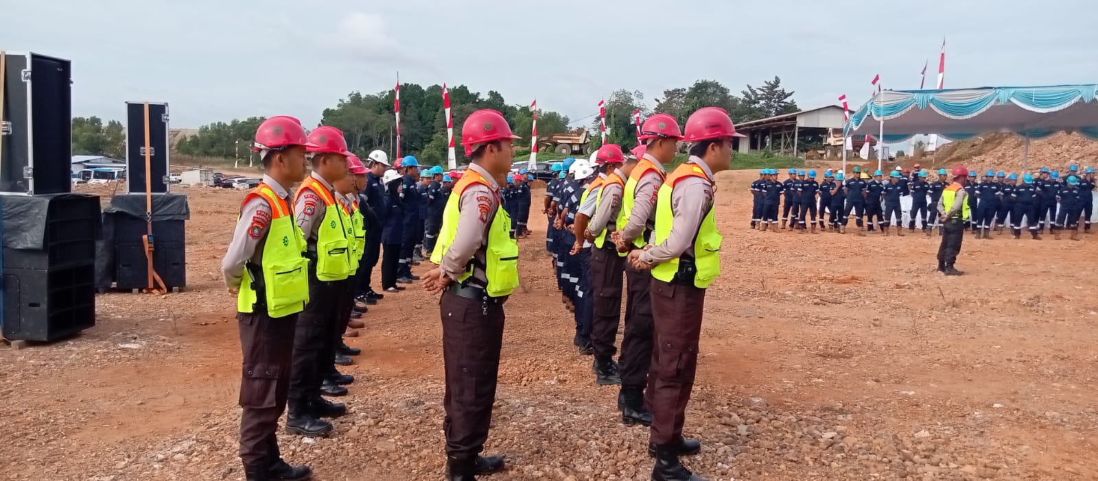 Anggota Kodim 0413/Bangka Hadiri Peringatan K3 Nasional Tahun 2023