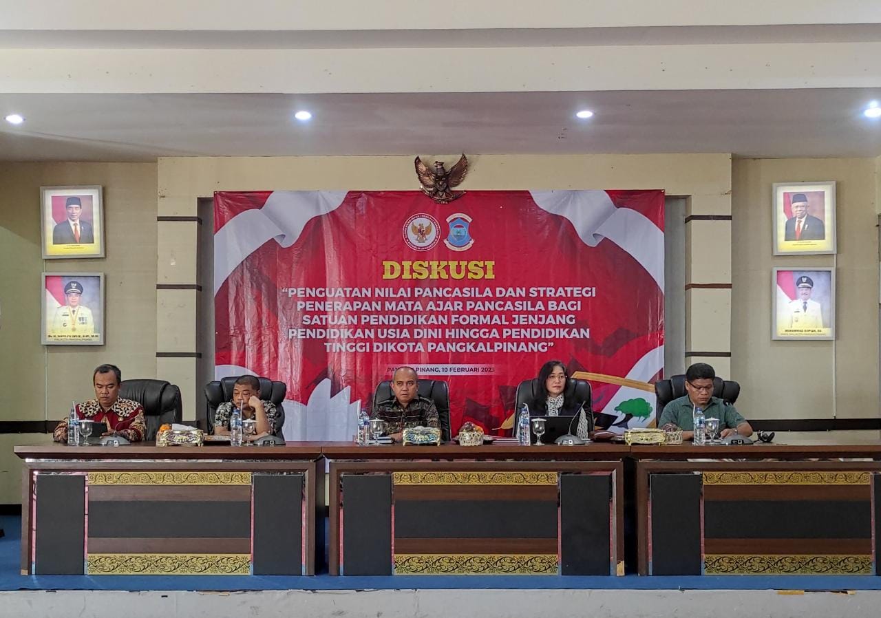 Pemkot Pangkalpinang Gelar Diskusi Pancasila Bersama BPIP