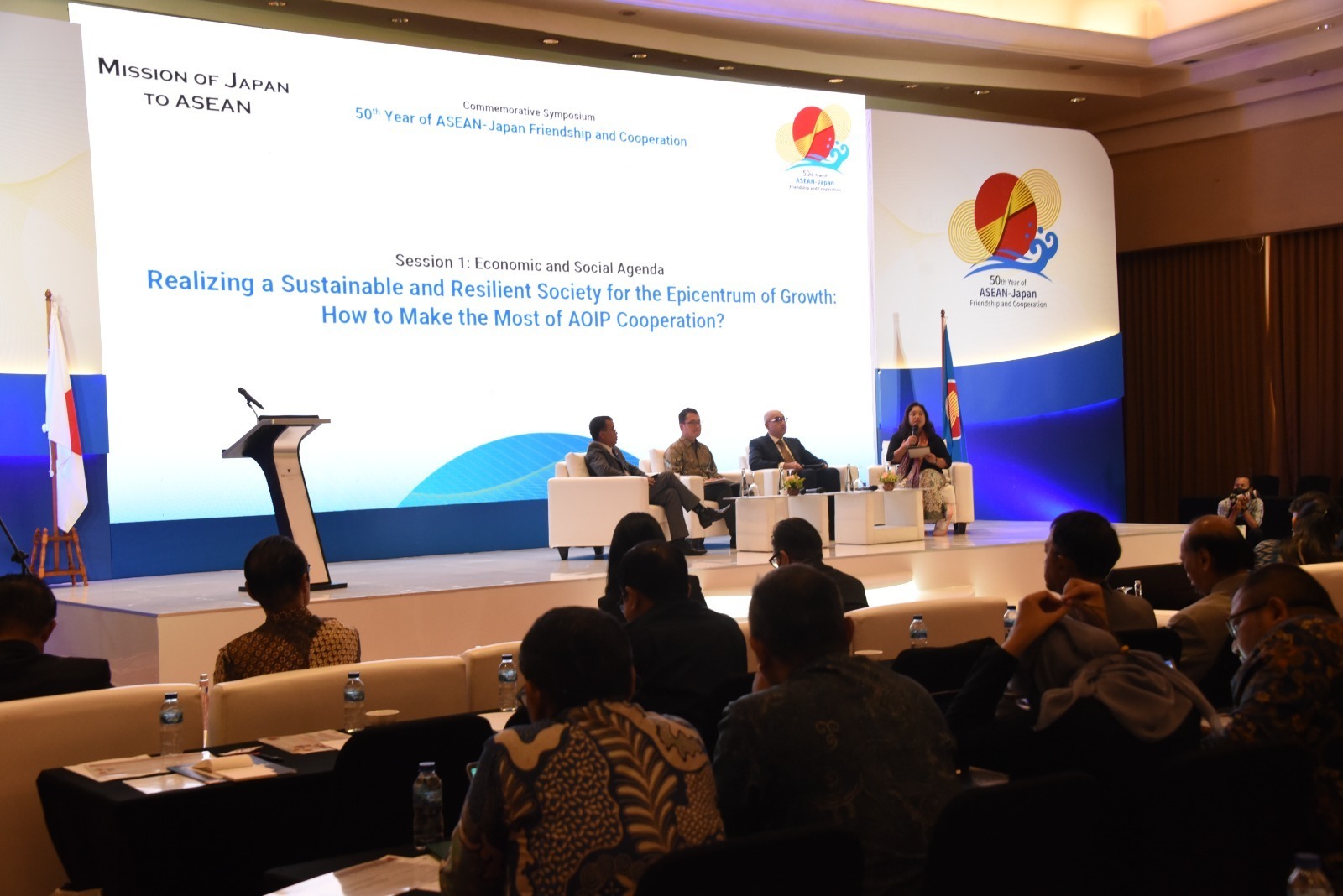 Kepala Bakamla RI Hadir dalam Simposium Peringatan 50 Tahun ASEAN-Jepang