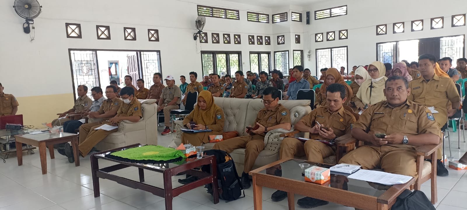 Babinsa Koramil 0413-08/Sungai Selan Hadiri Musrenbang Kelurahan Sungai Selan