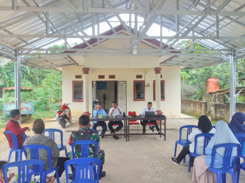 Babinsa Ramil 0413-03/Merawang Hadiri Rapat Persiapan Pelaksanaan Lomba MTQ Tingkat Kecamatan Merawang