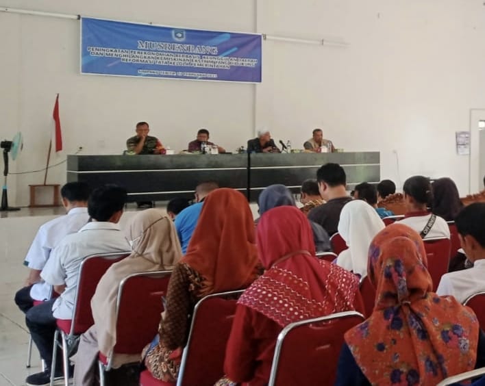 Danposramil Simpang Teritip, Serma Sufri Menghadiri Giat Musrenbang RKPD Kecamatan Simter Tahun 2023