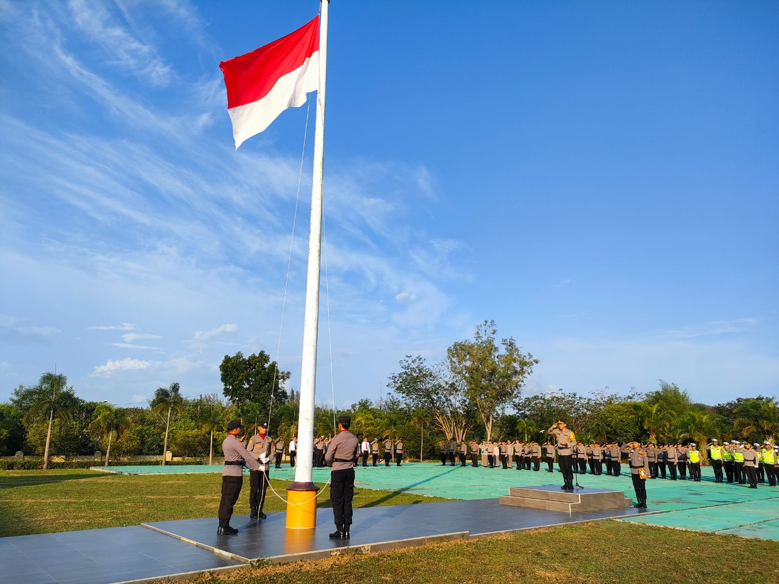 Polres Bangka Barat laksanakan Upacara Hari Kesadaran Nasional