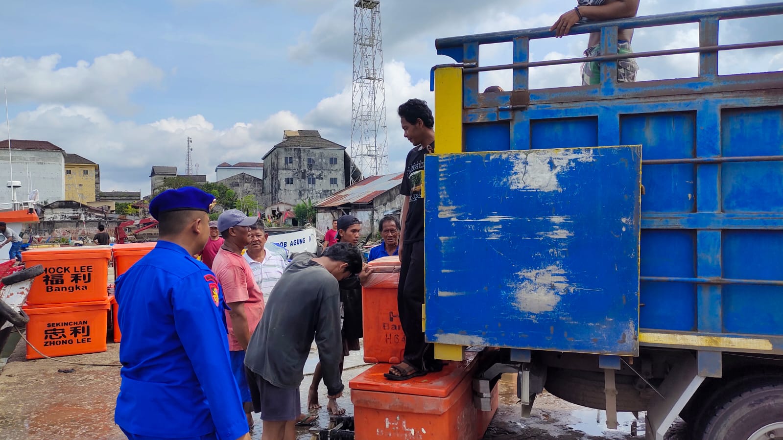 Jaga Keamanan Wilayah Laut, Sat Polairud Polres Bangka Barat Gencar Lakukan Patroli