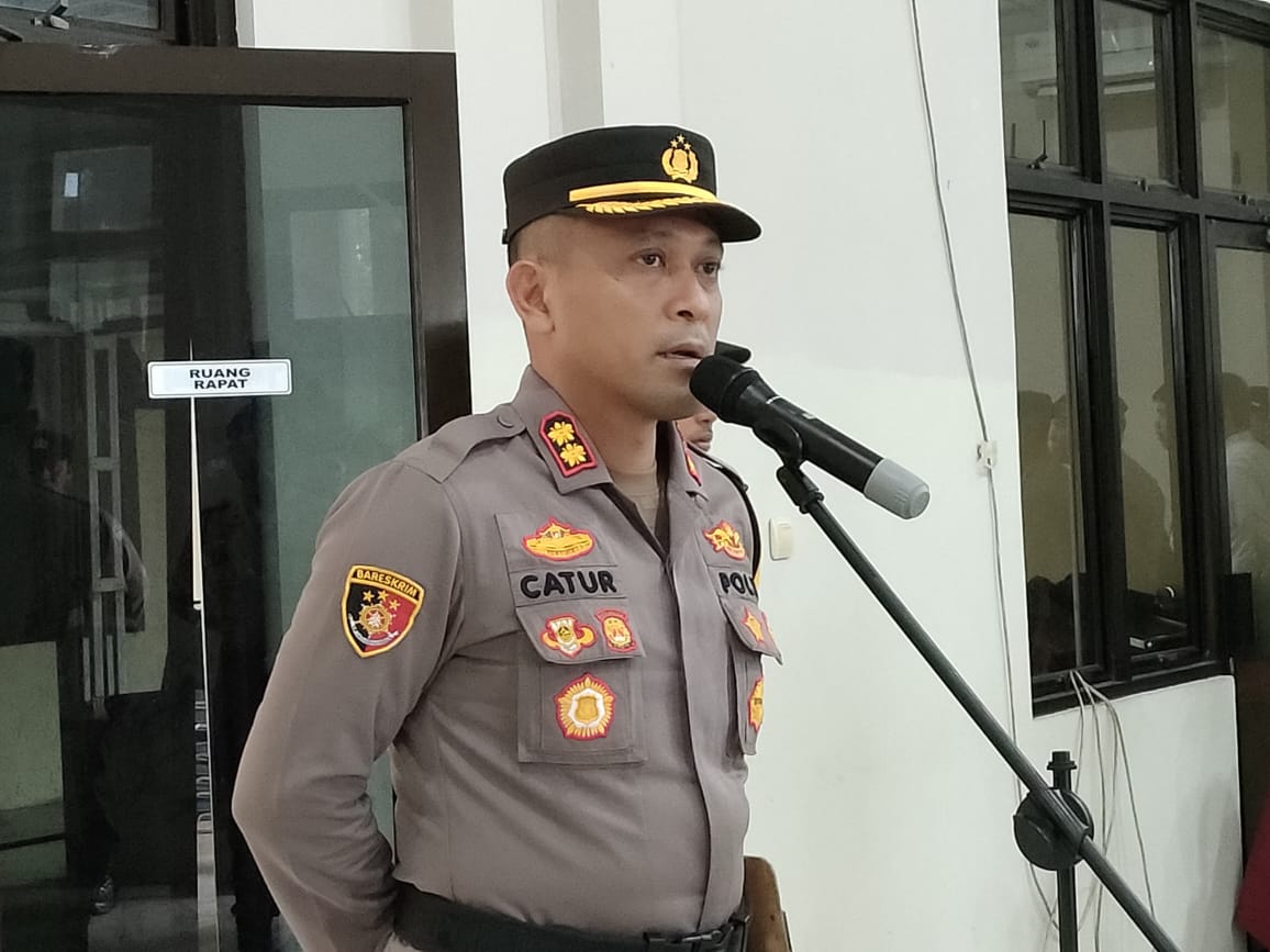 Kapolres Bangka Barat Ingatkan Anggota Tunjukkan Prestasi