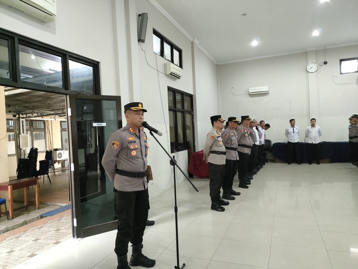 Kapolres Bangka Barat Ingatkan Anggota Tunjukkan Prestasi