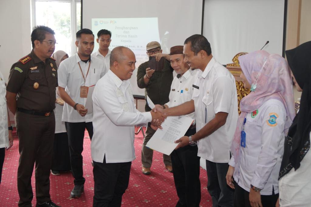 Kepala Kejari Kota Pangkalpinang Ucapkan Terima Kasih Atas Penghargaan Pengawalan Dan Pengamanan Kegiatan Strategis Pemkot Pangkalpinang