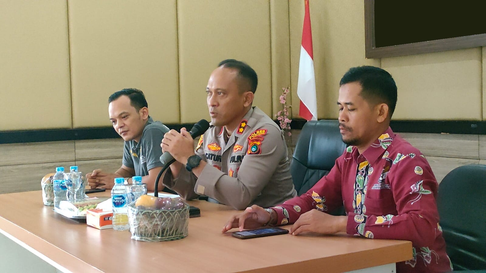 Jumat Curhat, Polres Bangka Barat "Sinergitas Menuju Pemilu Damai Tahun 2024"