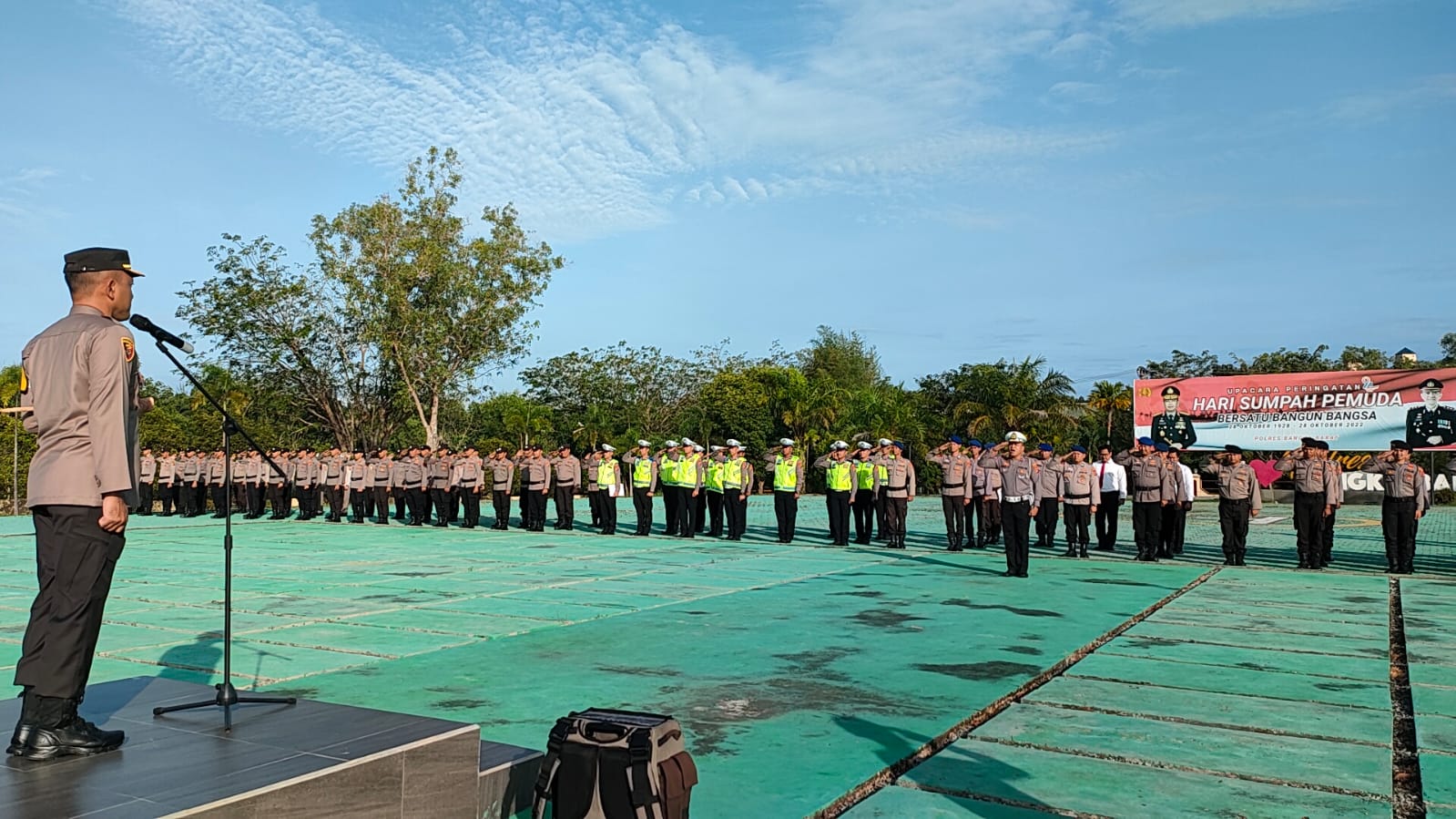 Pimpin Apel Pagi Jam Pimpinan, Kapolres Berikan Arahan Kepada Anggota Untuk Menjaga Perilaku Berpenampilan Saat Berdinas