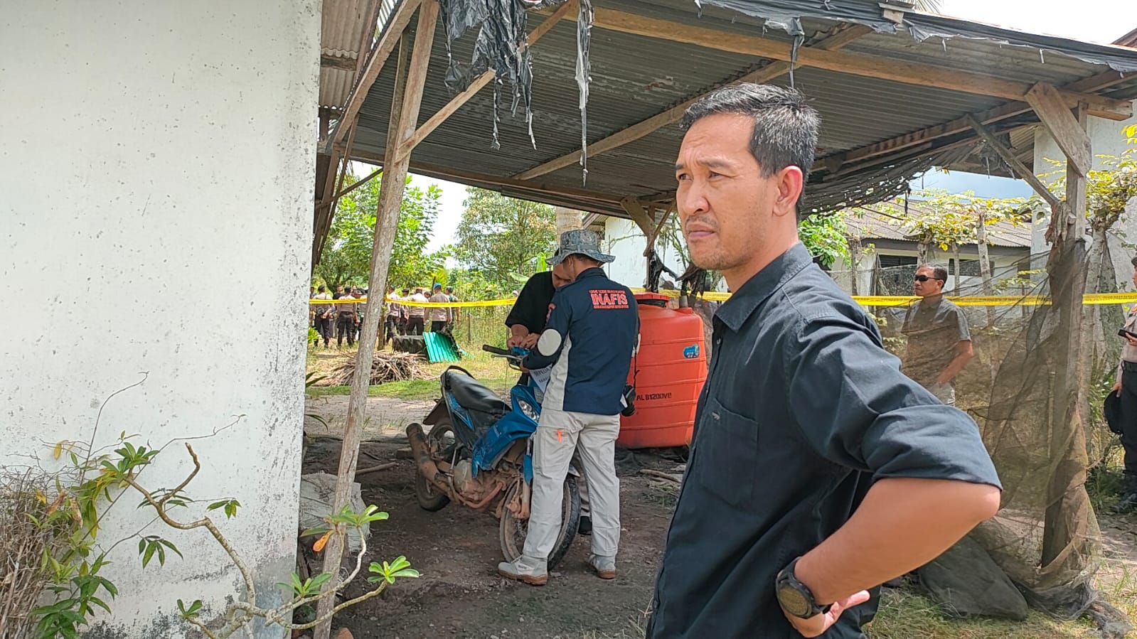 Polda Kepulauan Bangka Belitung Rekonstruksi Kasus Pembunuhan Bocah Perempuan Berusia 8 Tahun