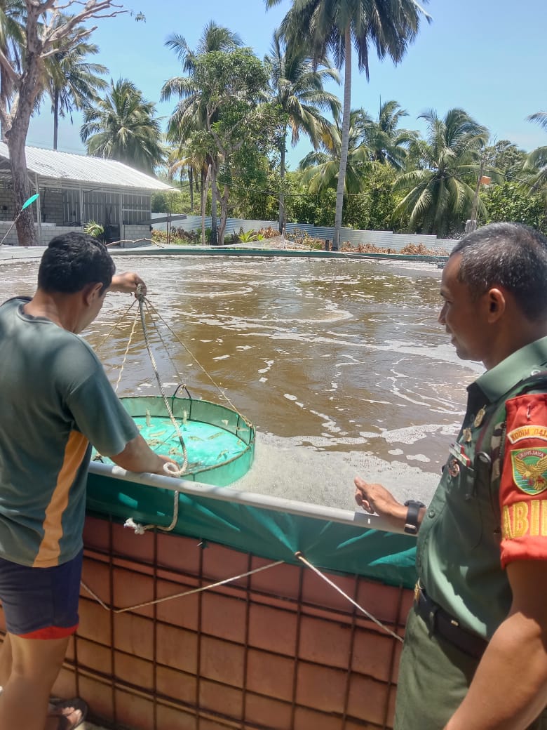 Babinsa Kelurahan Remodong Indah Lakukan Komsos