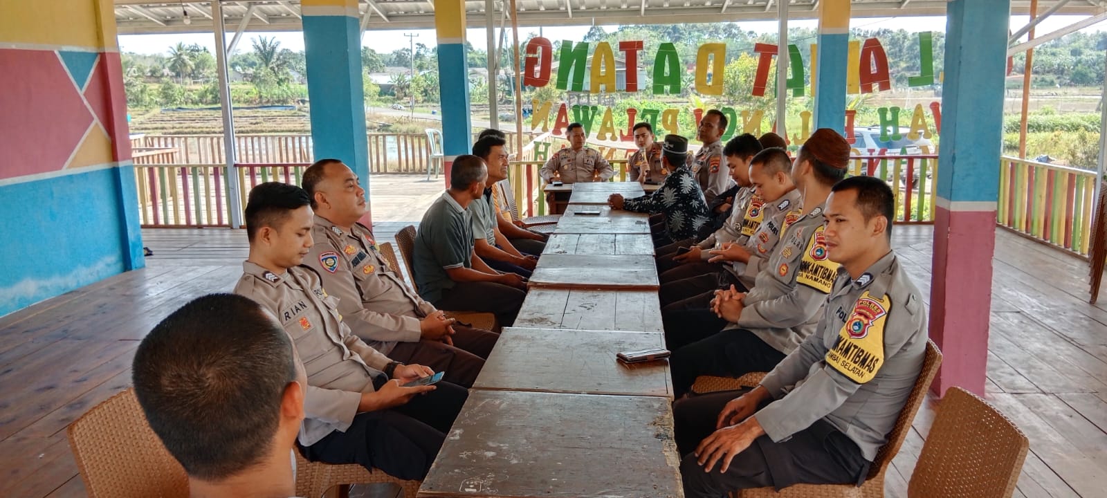 Jumat Curhat Saat Ramadhan Polres Bangka Tengah Mengajak Masyarakat Jaga Kondusifitas Kamtibmas