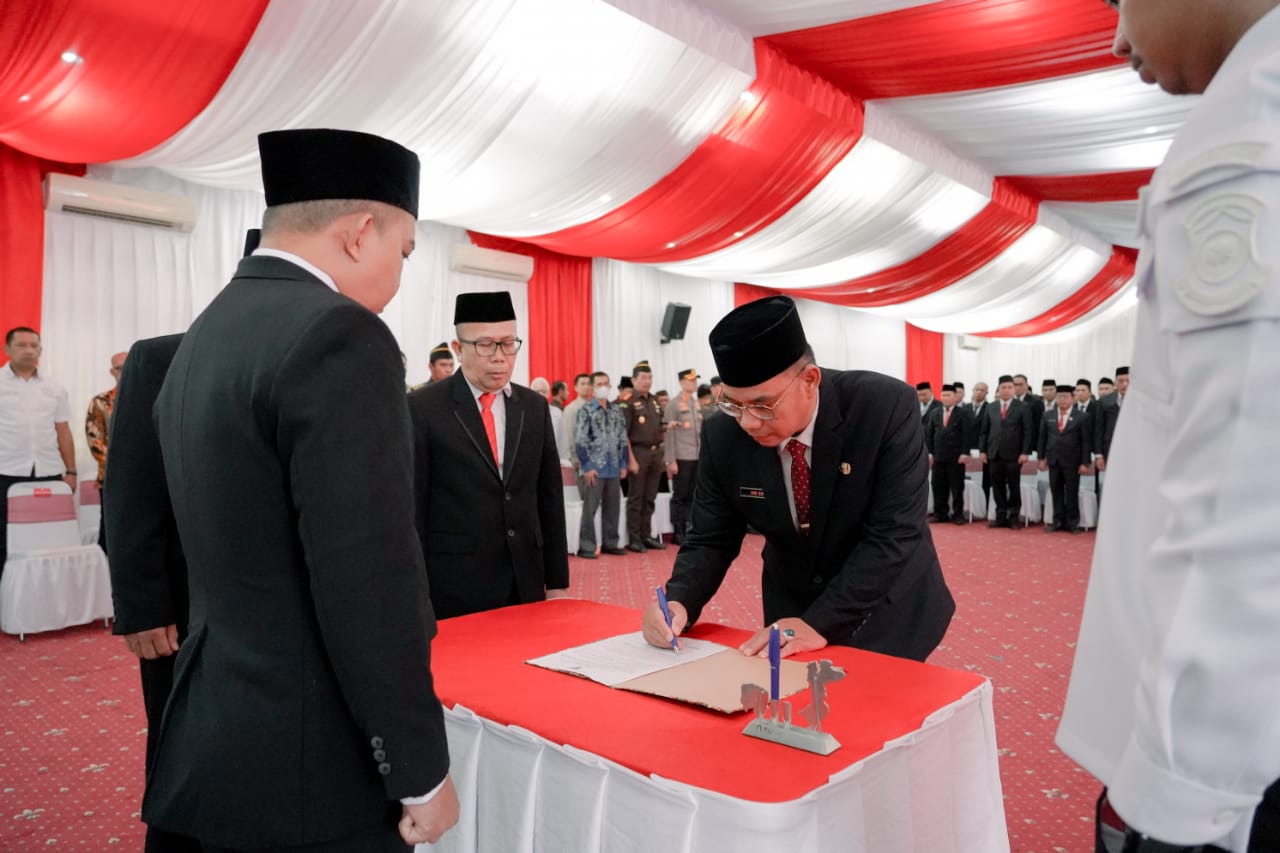 Wali Kota Molen Pesankan Kesejukan Dan Kedamaian Pada Pelantikan Sekda Kota Pangkalpinang