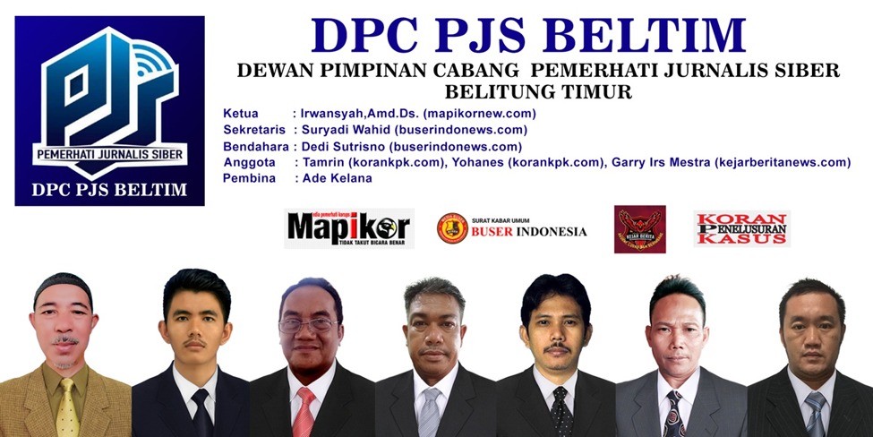 SK Kepengurusan DPC PJS Beltim Resmi Diterima Siap Jalankan Aksi dan Fungisinya