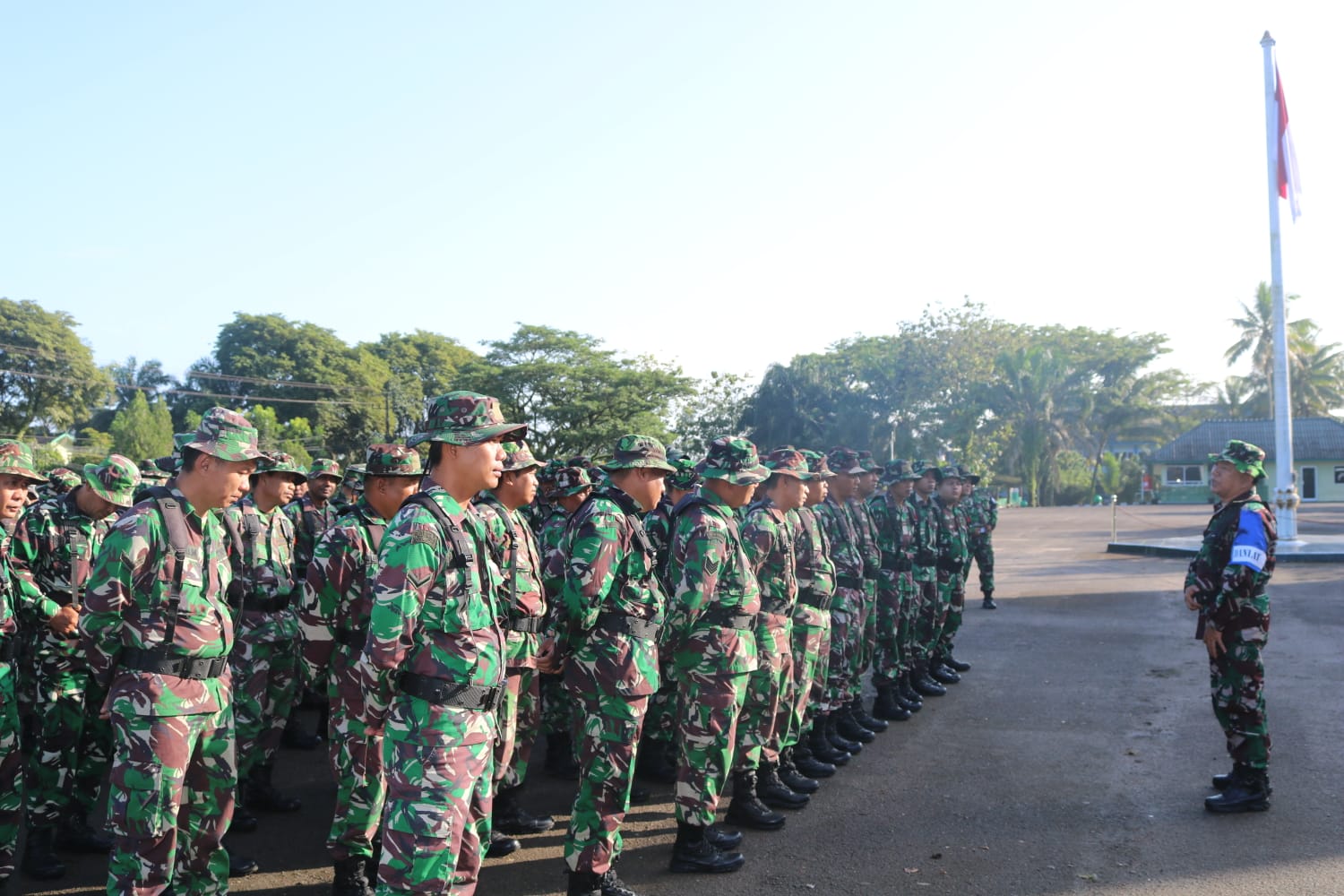 Guna Melihat Tingkat Keterampilan Prajurit Kodim 0413/Bangka Laksanakan UTP Umum Teritorial dan Intel