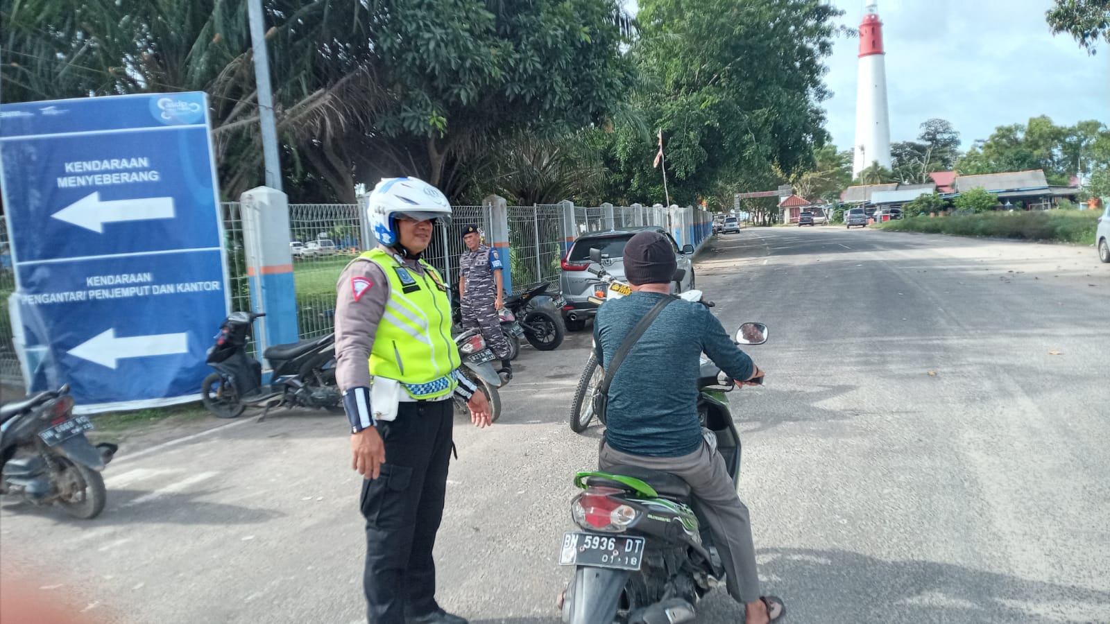 Sat Lantas Polres Bangka Barat Patroli Di Daerah, Cipta Situasi Kamtibmas