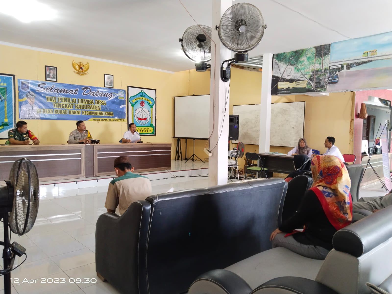 Rapat Koordinasi Desa dalam Rangka Membentuk Forum Kemitraan Polisi dan Masyarakat (FKPM)