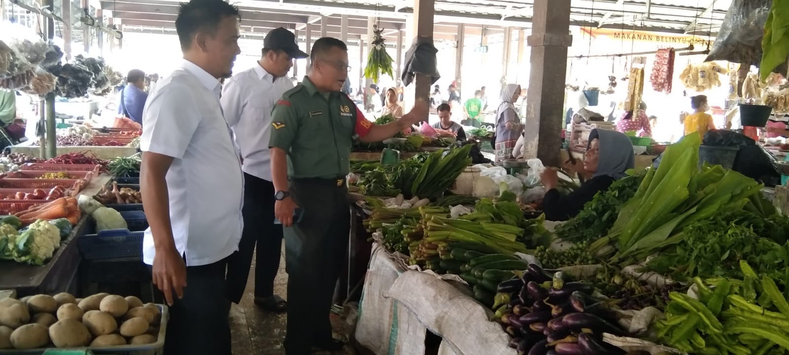 Pantau Situasi Pasar Tradisional H - 8 Menjelang Hari Raya Idul Fitri 1444 Hijriah