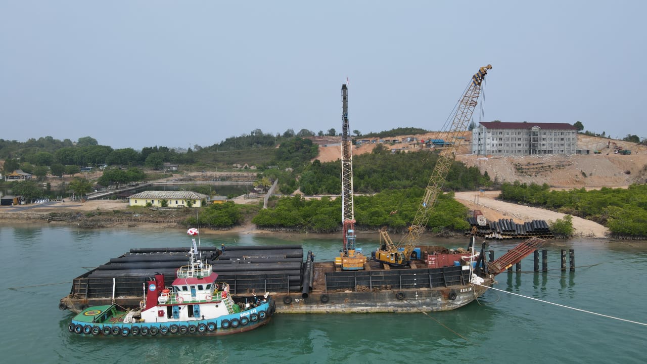 Perkuat Wilayah Keamanan Laut, Bakamla RI Bangun Dermaga di Setokok, Batam