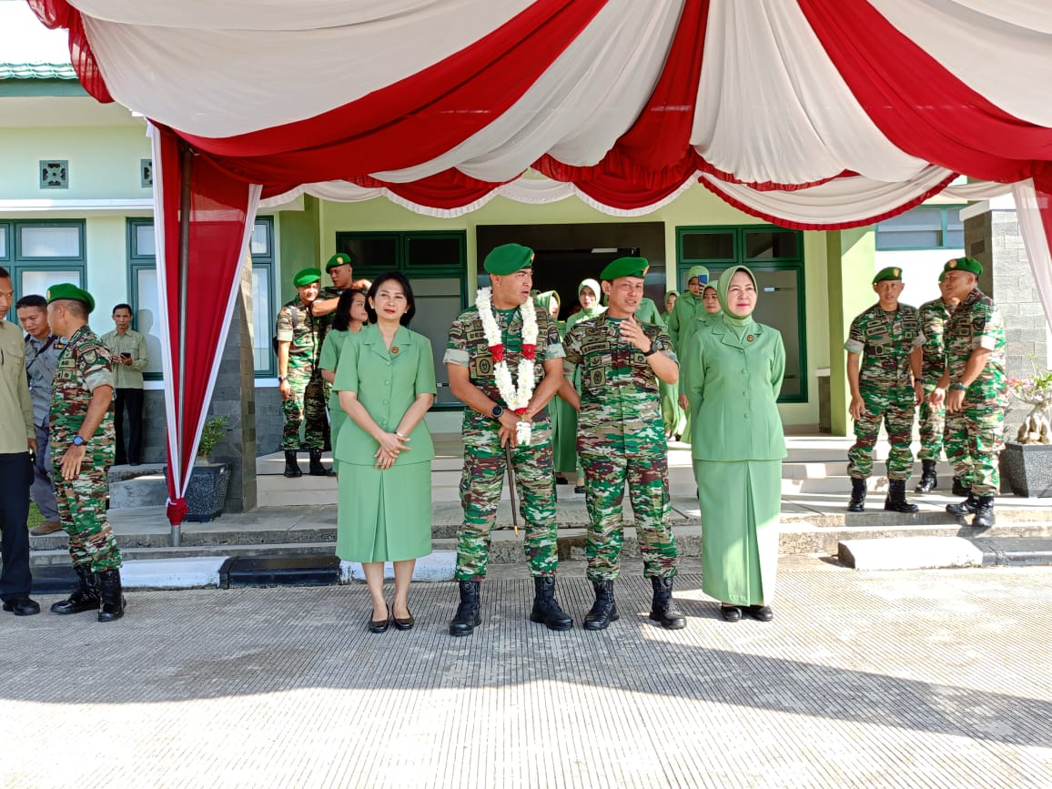 Danrem 045/Gaya Disambut dengan Tradisi Satuan