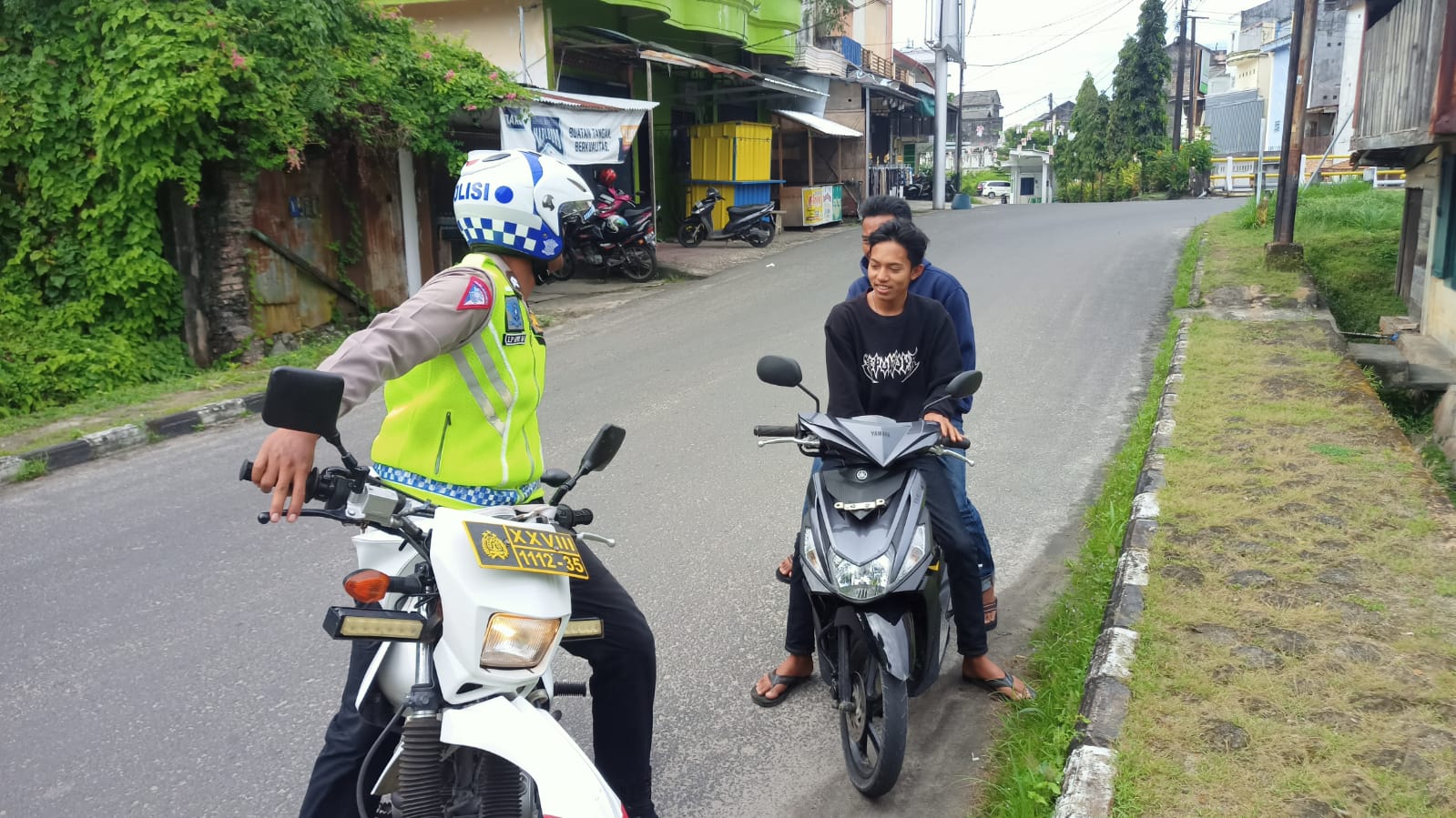 Giat Rutin Sat Lantas Polres Bangka Barat, Patroli Hunting Daerah Rawan Laka dan Pelanggaran