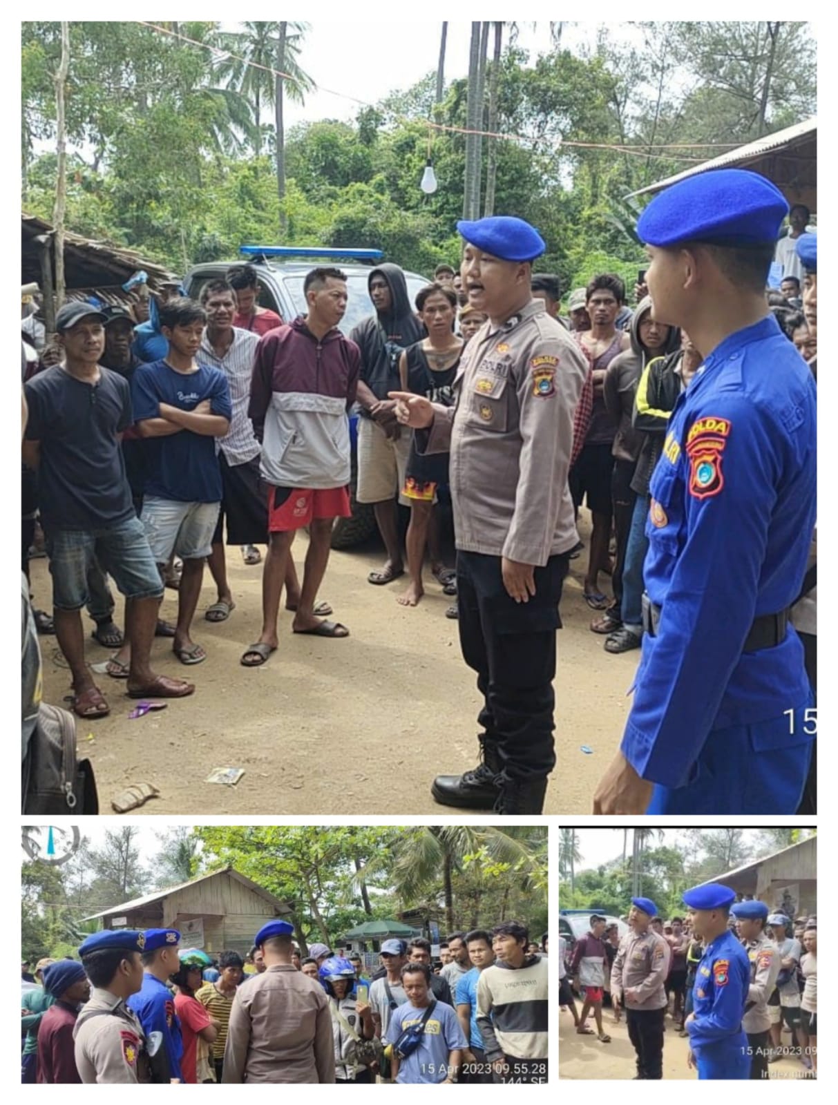 Sat Polairud Polres Bangka Barat Tingkatkan Patroli di Pantai Tembelok untuk Cegah Penambangan Illegal