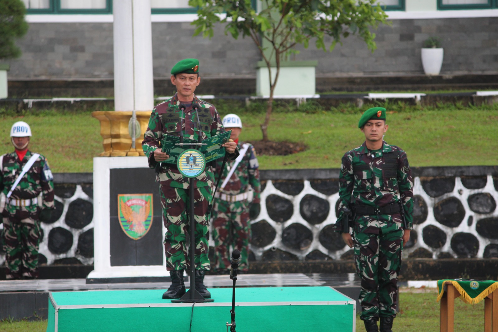 69 Prajurit Korem 045/Gaya dan Jajaran Naik Pangkat