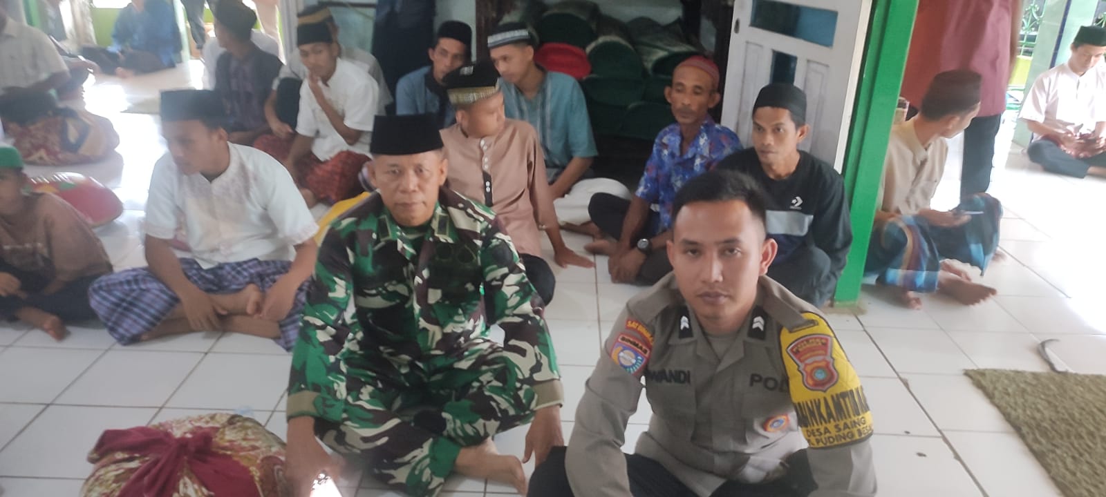 Danpos Koramil 413-03/Merawang Hadiri Safari Ramadhan