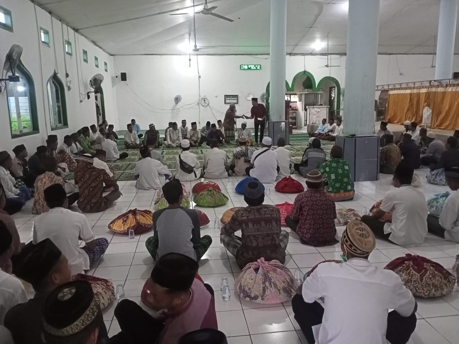 Danpos Koramil 413-03/Merawang Hadiri Safari Ramadhan