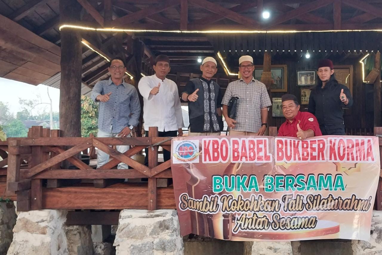 Pererat Silaturahmi Di Bulan Suci, KBO Babel Bukber Korma