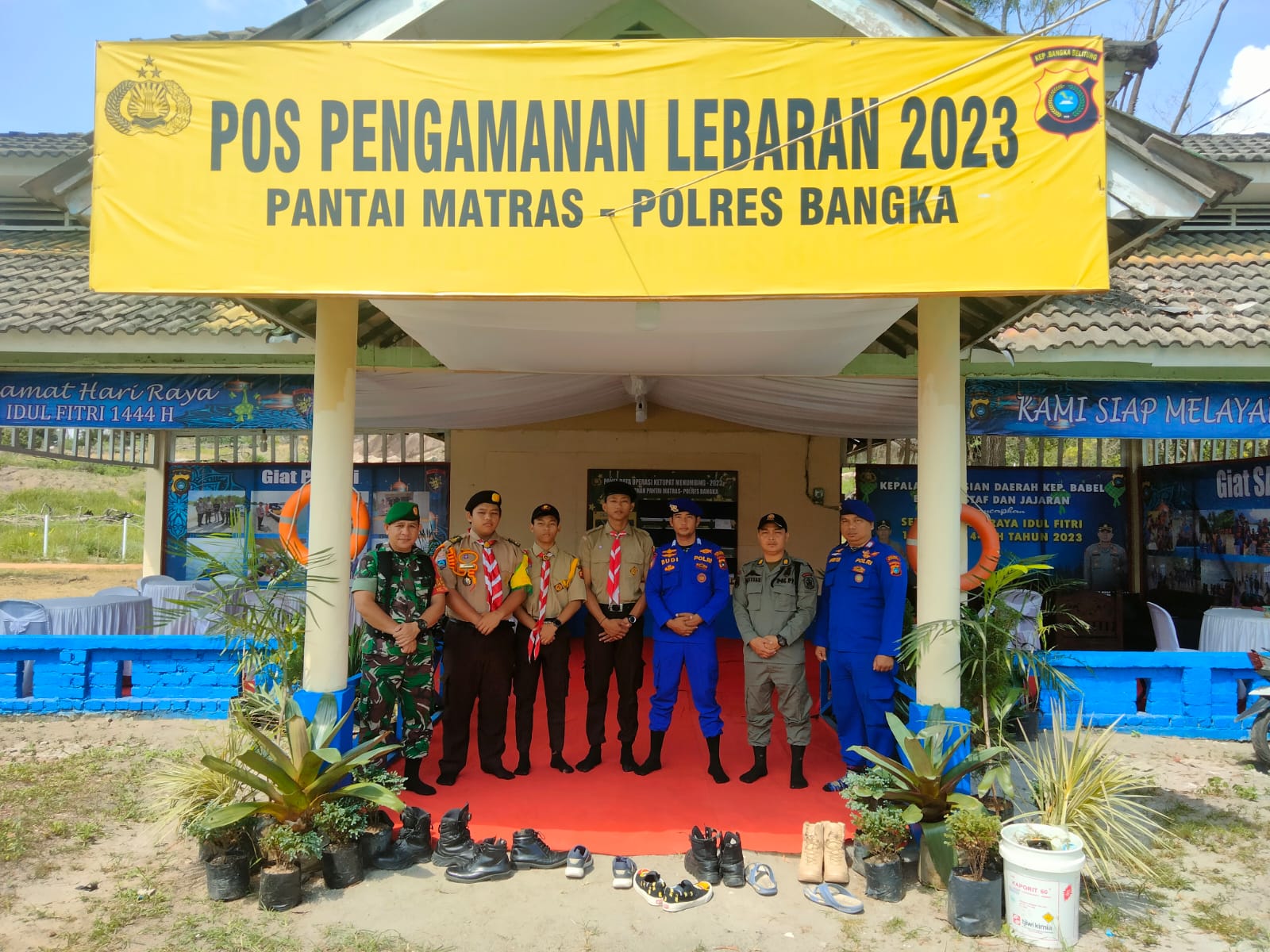 Kodim 0413/Bangka Lakukan Pengamanan Mudik 