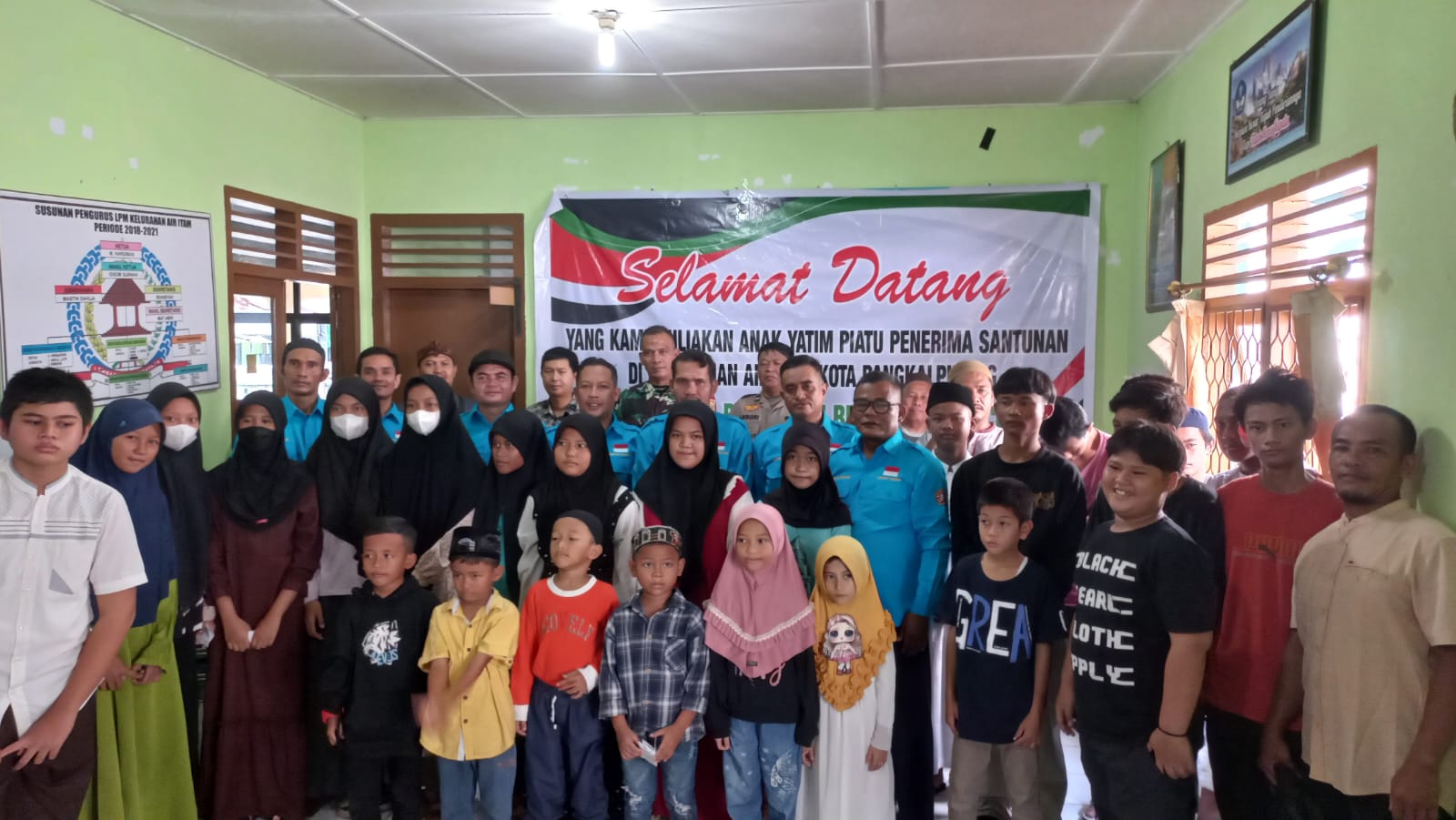 Santuni Anak Yatim Piatu se-Kelurahan Air Itam