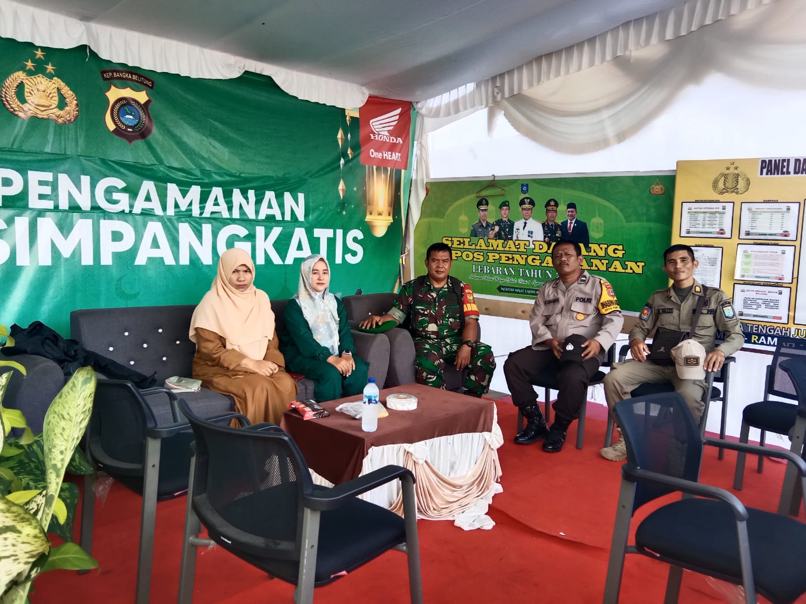 Bersinergi Bersama Polri dan Instansi Terkait Melaksanakan Pam Hari Raya Idul Fitri