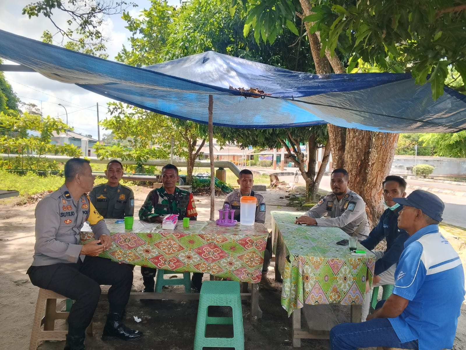 Pengamanan dan Pengawasan di Pos Pelayanan Lebaran di Pelabuhan Tanjung Gudang