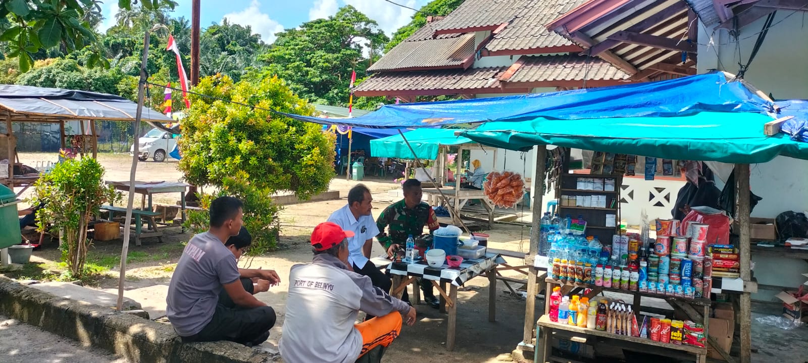 Pengamanan dan Pengawasan di Pos Pelayanan Lebaran di Pelabuhan Tanjung Gudang