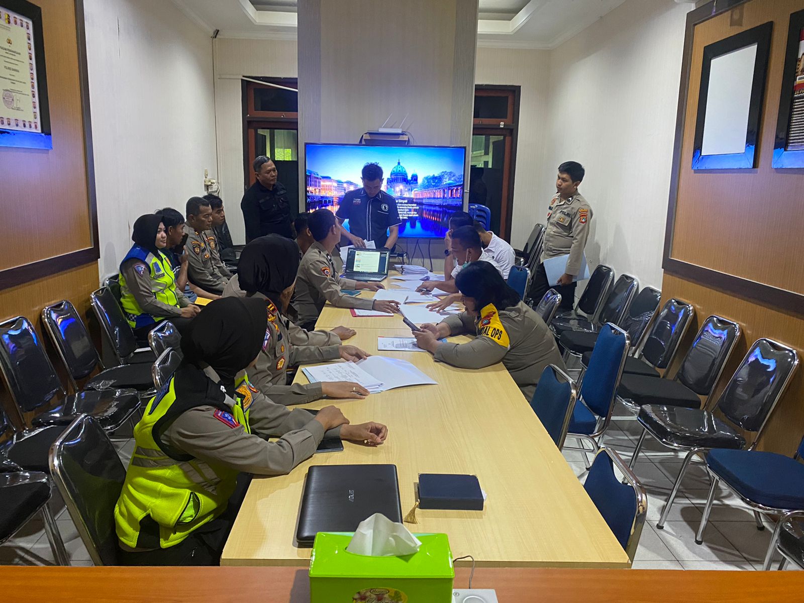 Kepolisian Resor Bangka menerima Tim dari Inspektorat Pengawasan Daerah (Itwasda) Polda Kepulauan Bangka Belitung