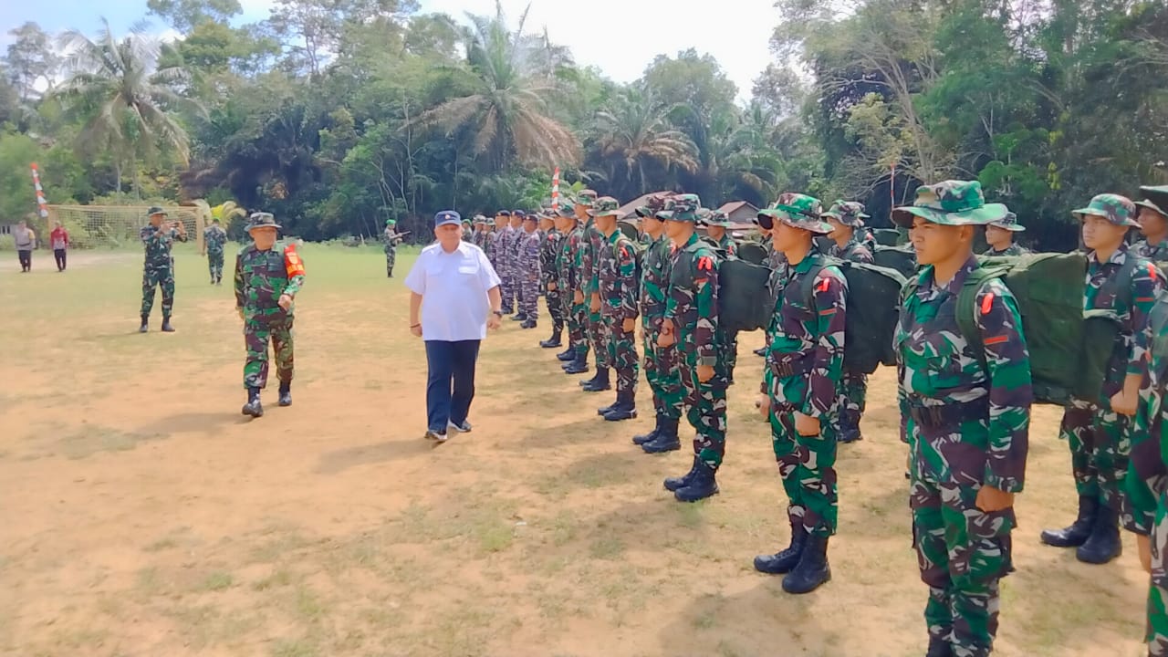 Semangat Kebersamaan Warnai Pembukaan TMMD ke-116 di Desa Air Bulin Bangka Barat