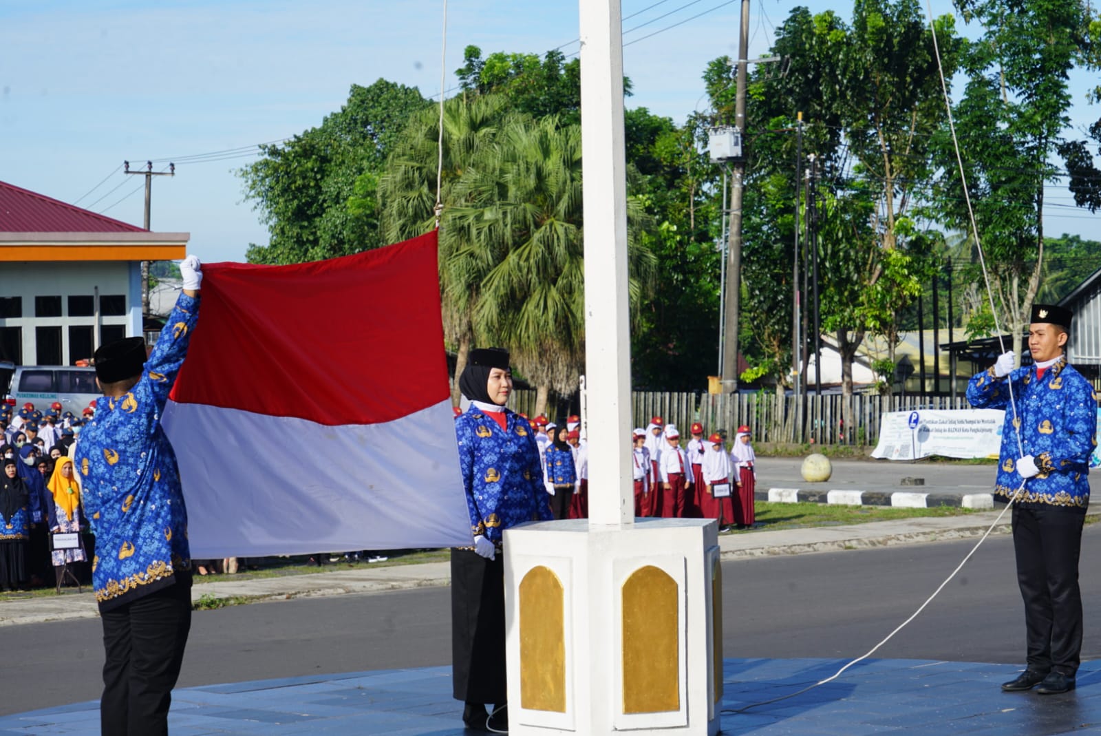 Wali Kota Pangkalpinang Jadi Inspektur Upacara Hari Pendidikan Nasional Tahun 2023