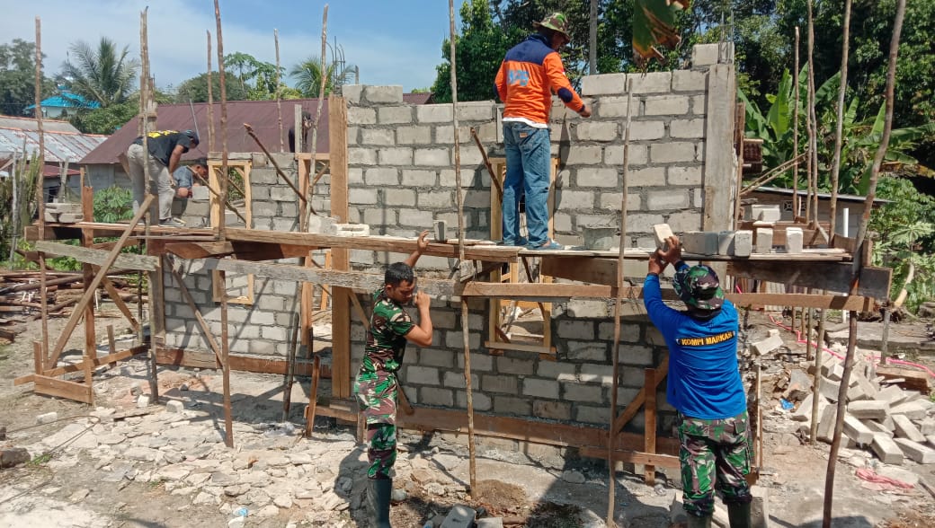 Karena Hal Ini, Warga Ucapkan Terimakasih Kepada Personil TMMD 