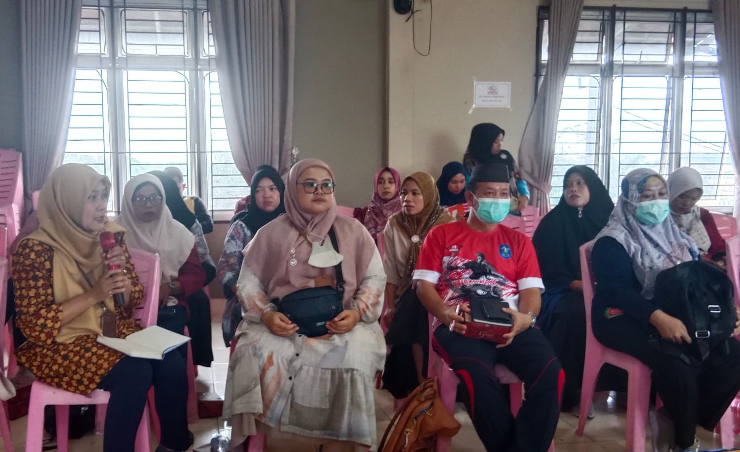 Babinsa Koramil 413-03/Merawang Hadiri Rapat Koordinasi Satgas Percepatan Penurunan Stunting 