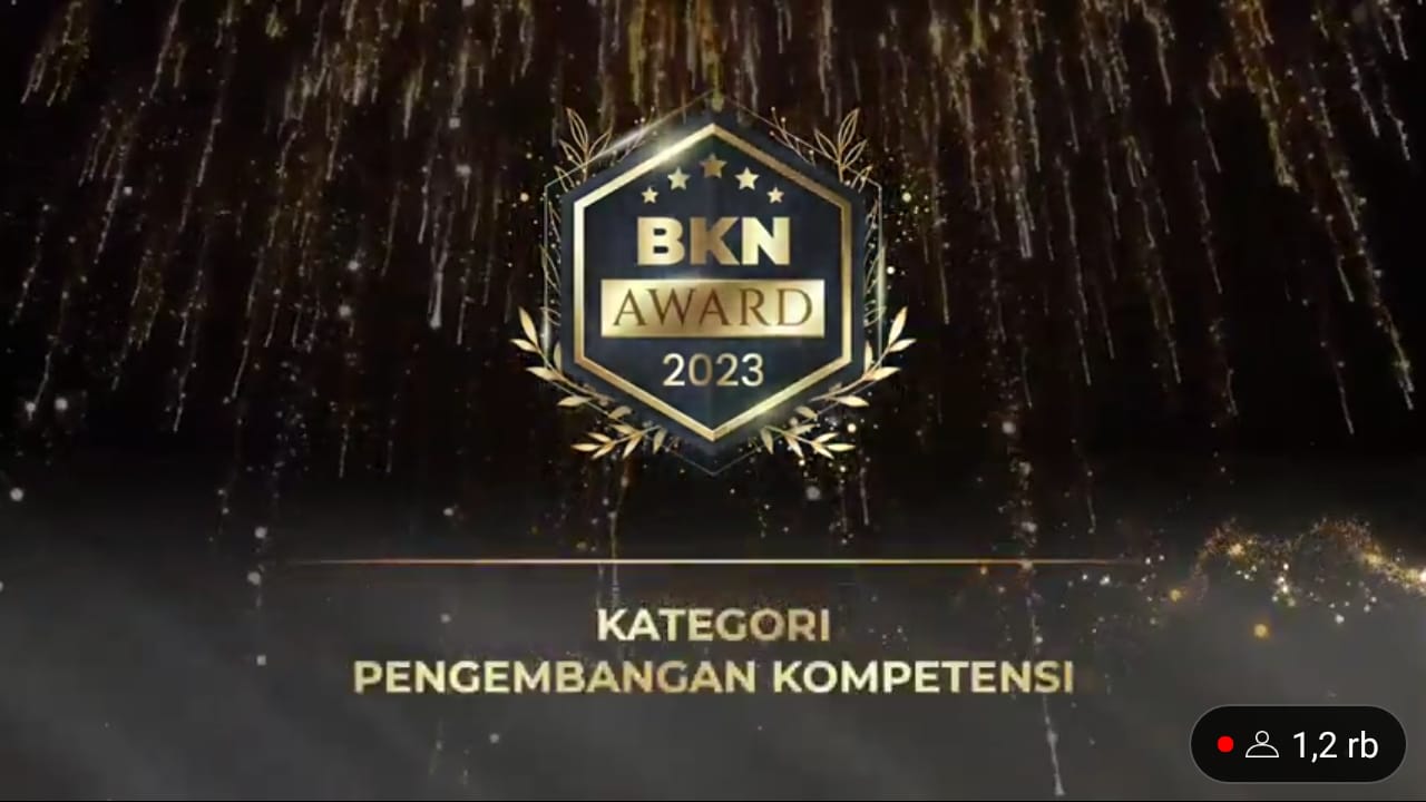 Pemkot Pangkalpinang Kembali Raih Penghargaan Tingkat Nasional, Kali Ini BKN Award Tahun 2023 Kategori Pengembangan Kompetensi