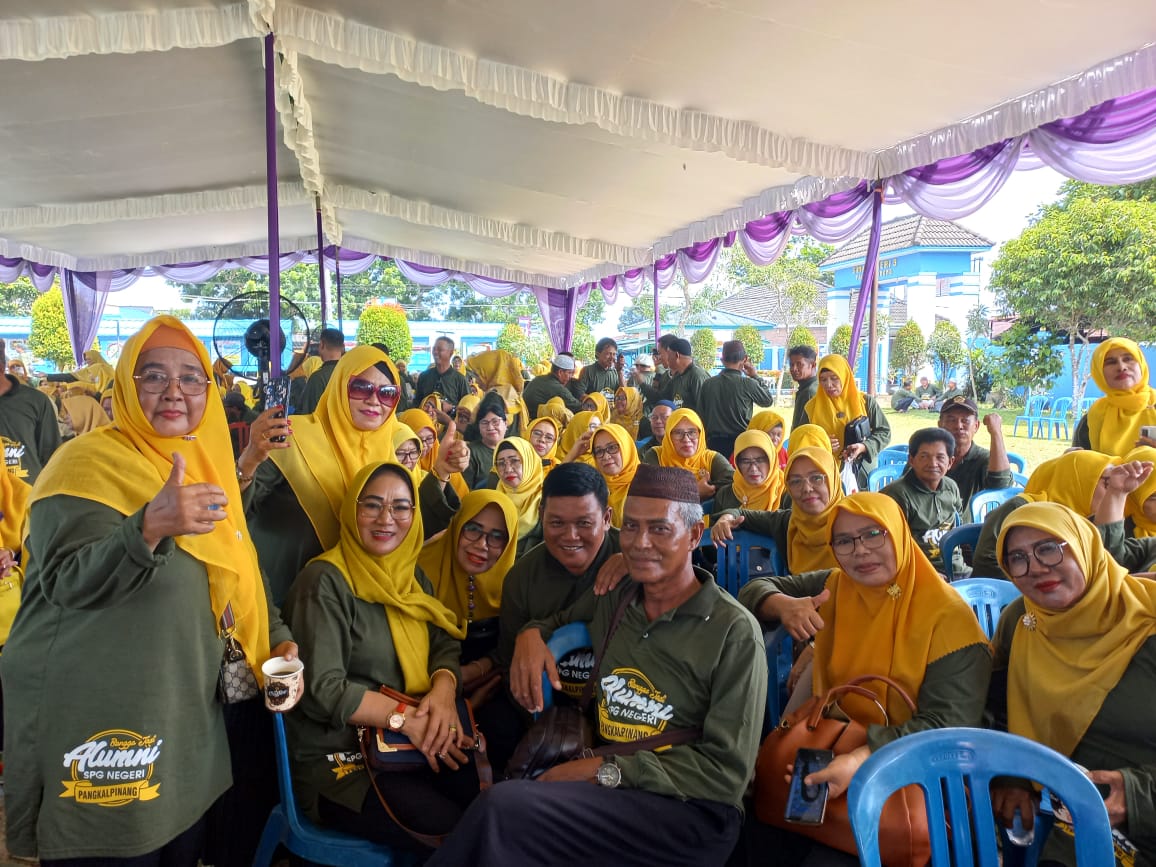 Luar Biasa! Reuni Akbar Sekolah Pendidikan Guru Pangkalpinang Mencapai 500 orang