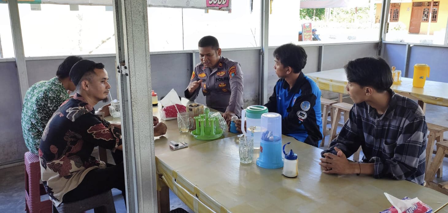 Polsek Merawang Mengadakan Kegiatan Jumat Curhat Guna Mendengar Keluhan Warga