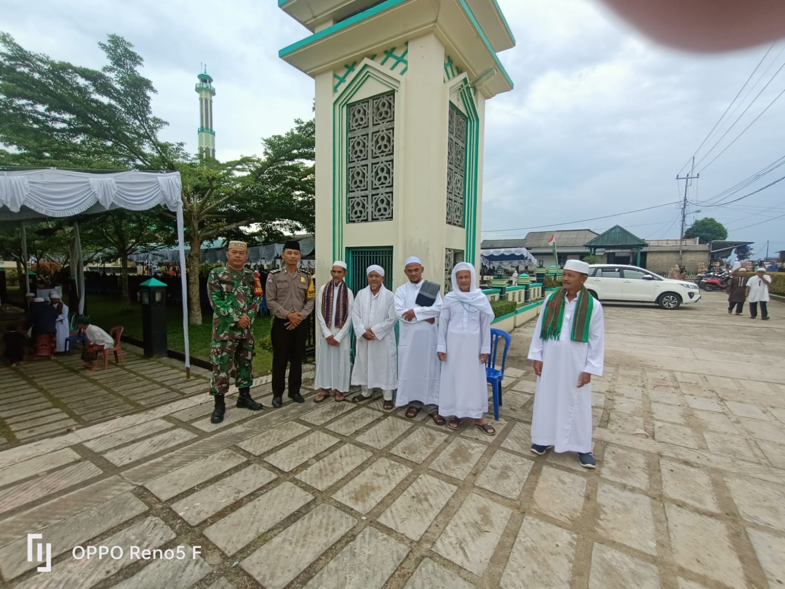 Babinsa Tuatunu Melaksanakan Pengamanan Walimatus Syafar Jemaah Calon Haji