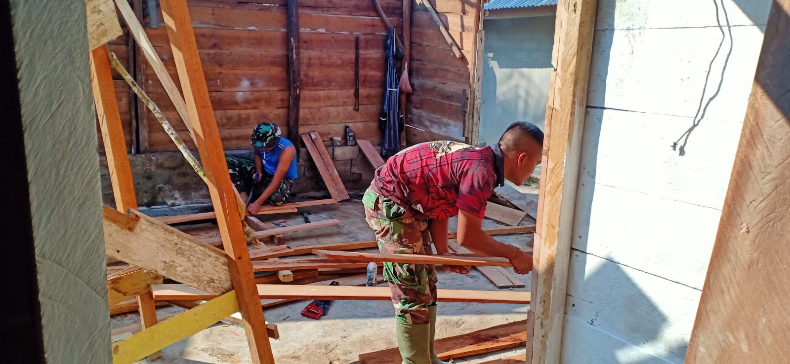 Rumah Warga di Wilayah TMMD Ini di Rehap