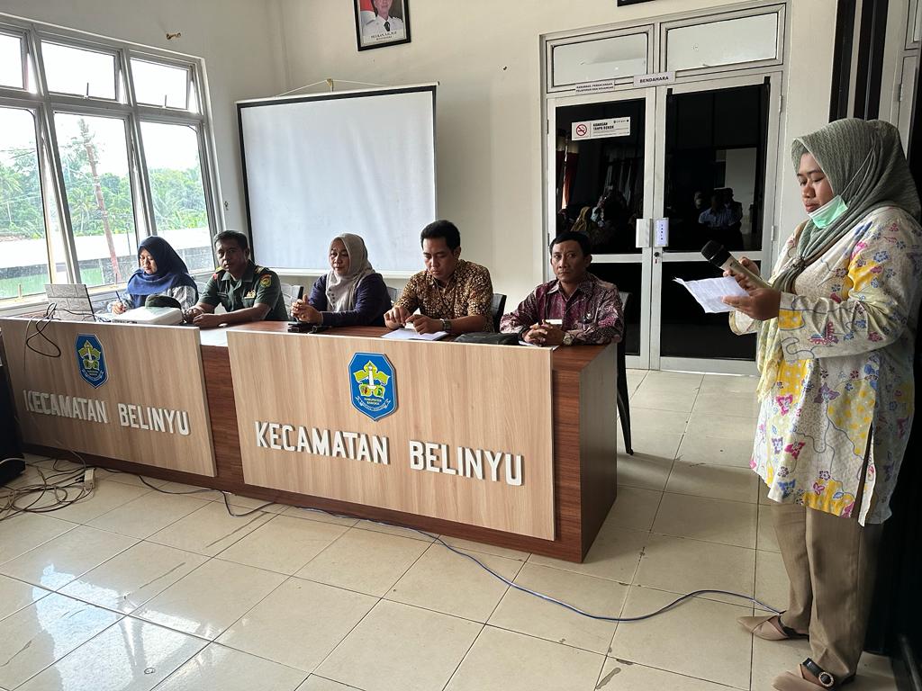 Koramil Belinyu Dukung Percepatan Penurunan Stunting