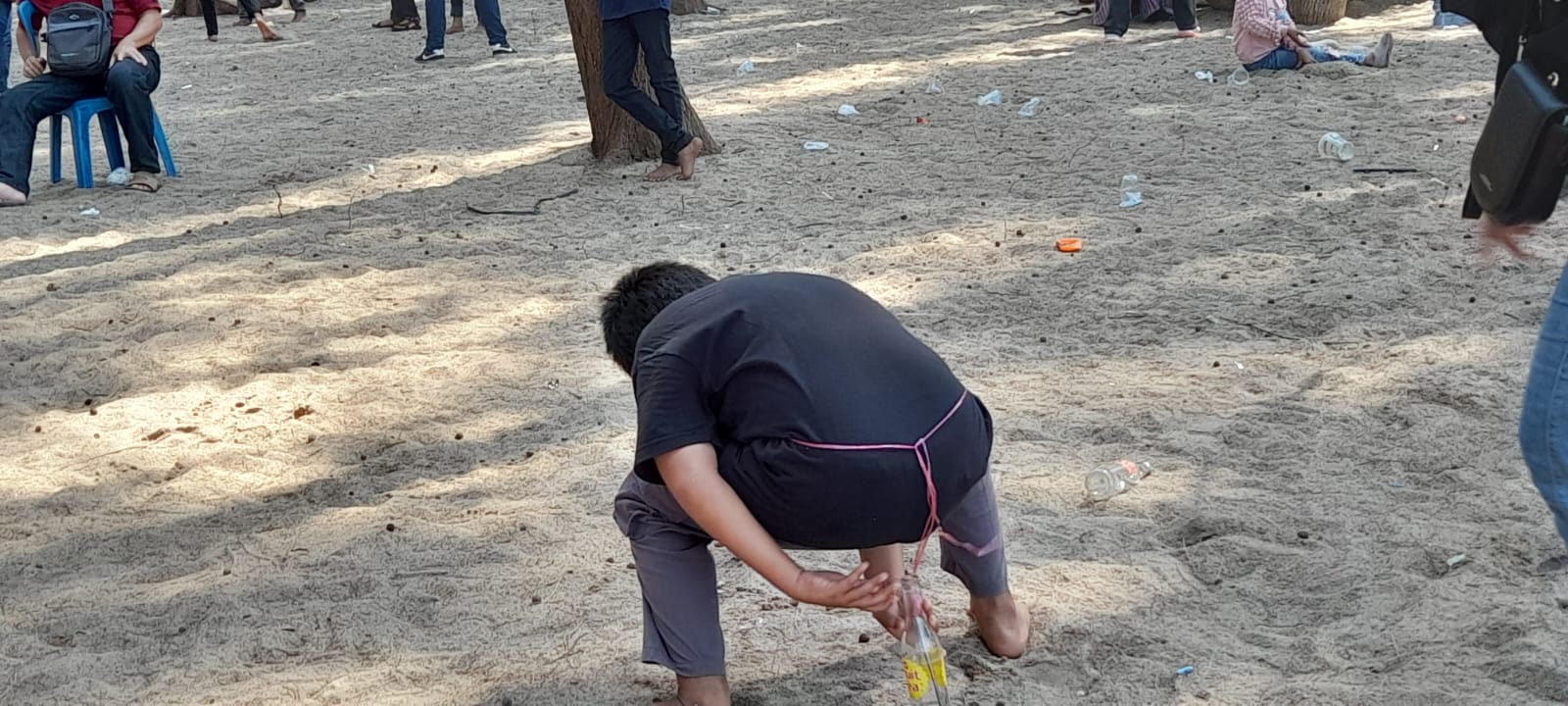 Luar Biasa !!! SDN 57 Pangkalpinang Adakan Perpisahan Di Pantai Tikus Emas dan Pantai Batu Bedaun