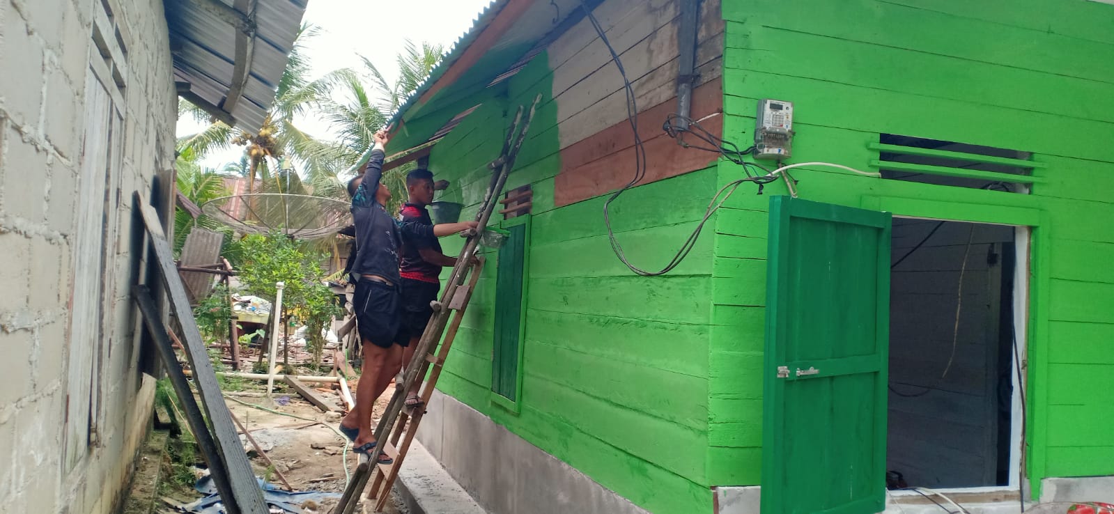 Usahakan Selesai Tepat Waktu, Begini Pembagian Kerja Personil TMMD!