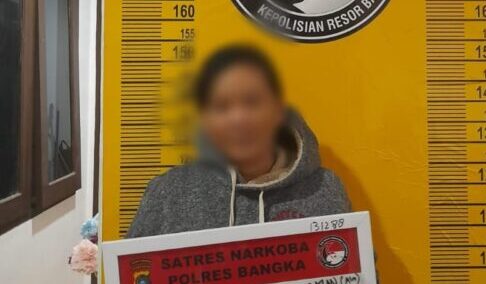 Bawa 43 Paket Sabu, Perempuan Ini di Ringkus Tim Kibas Satuan Reserse Narkoba Polres Bangka