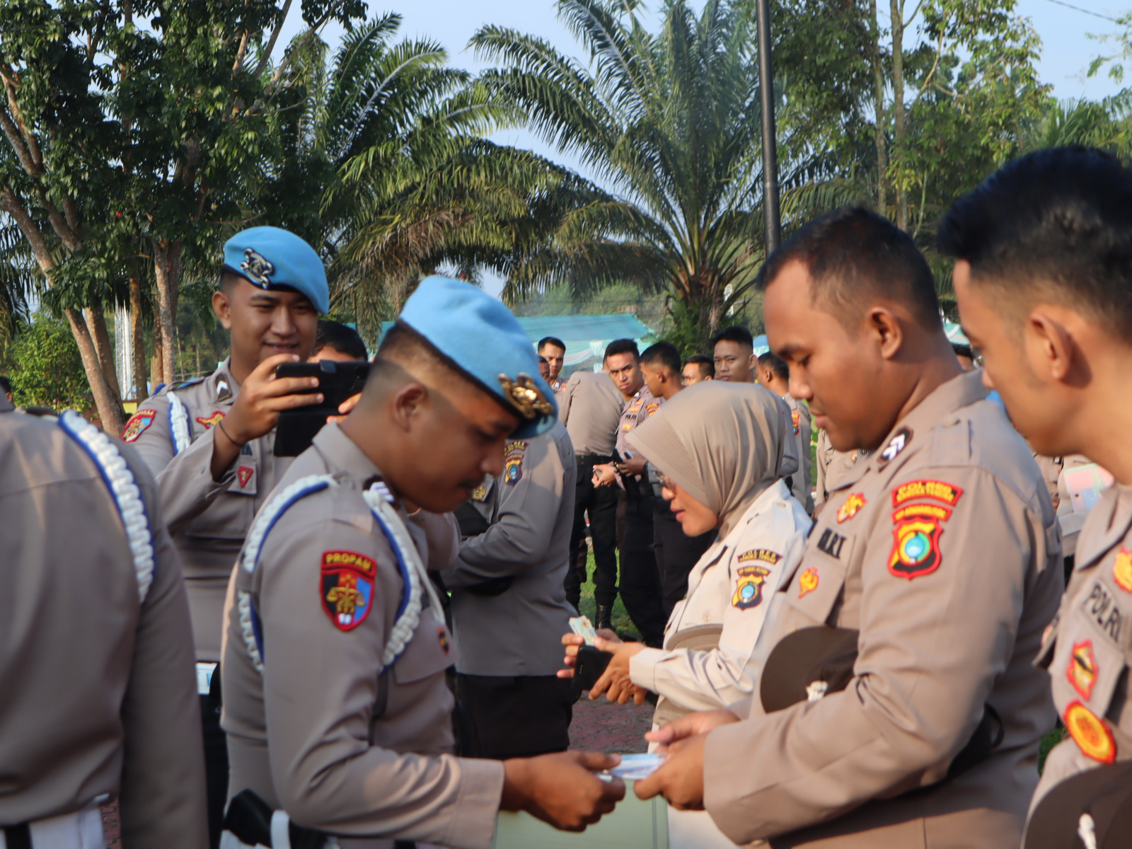 Propam Polda Babel Lakukan Penegakan dan Penertiban Disiplin Personil Polres Bangka Tengah